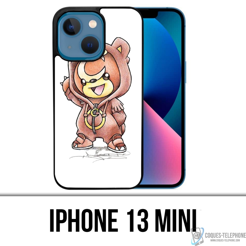 Coque iPhone 13 Mini - Pokemon Bébé Teddiursa