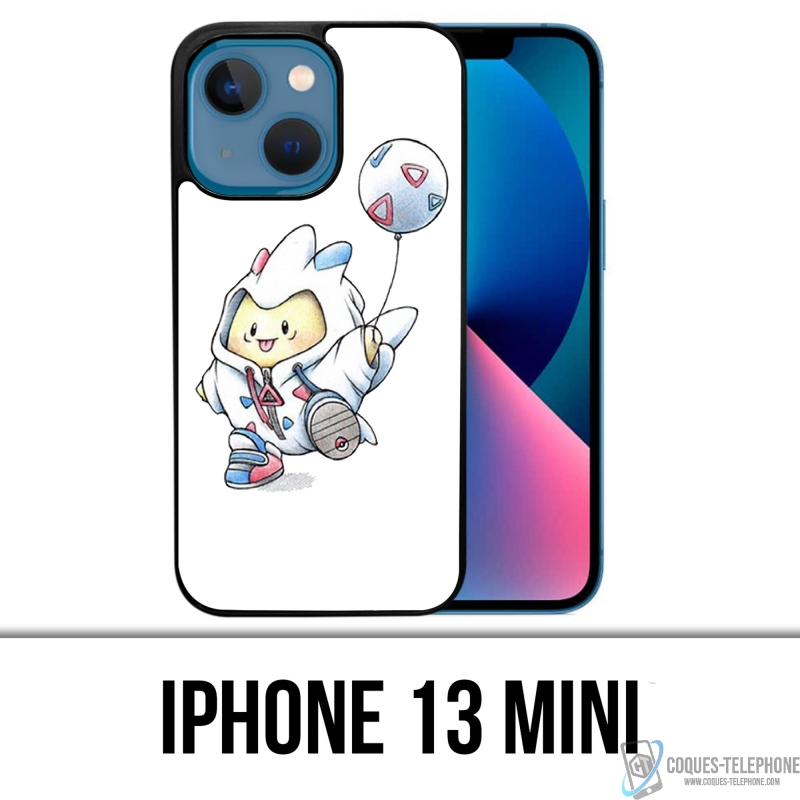Coque iPhone 13 Mini - Pokemon Bébé Togepi