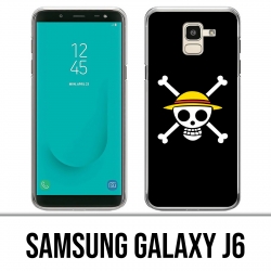 Carcasa Samsung Galaxy J6 - Nombre del logotipo de One Piece