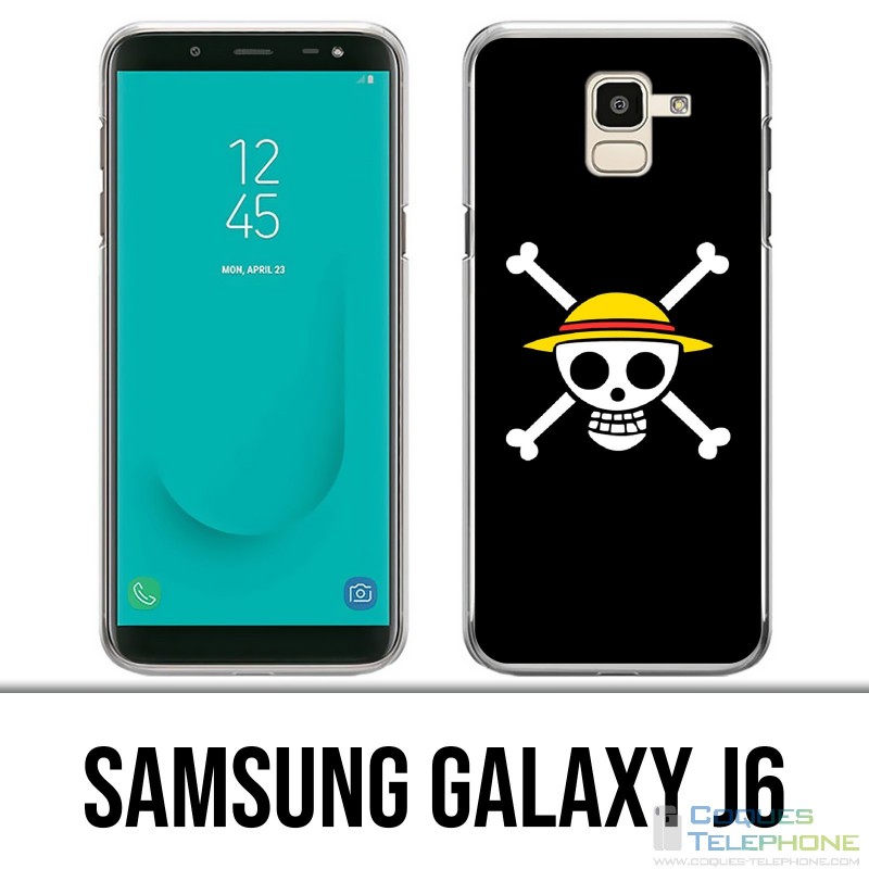 Coque Samsung Galaxy J6 - One Piece Logo Nom