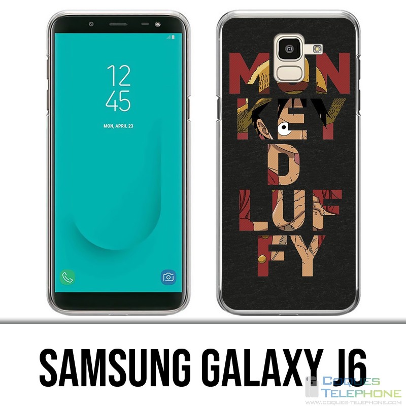 Custodia Samsung Galaxy J6 - One Piece Monkey D.Luffy