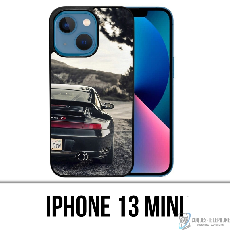 Custodia Mini per iPhone 13 - Porsche Carrera 4S d'epoca