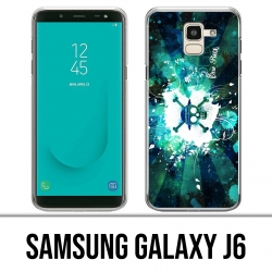 Coque Samsung Galaxy J6 - One Piece Neon Vert
