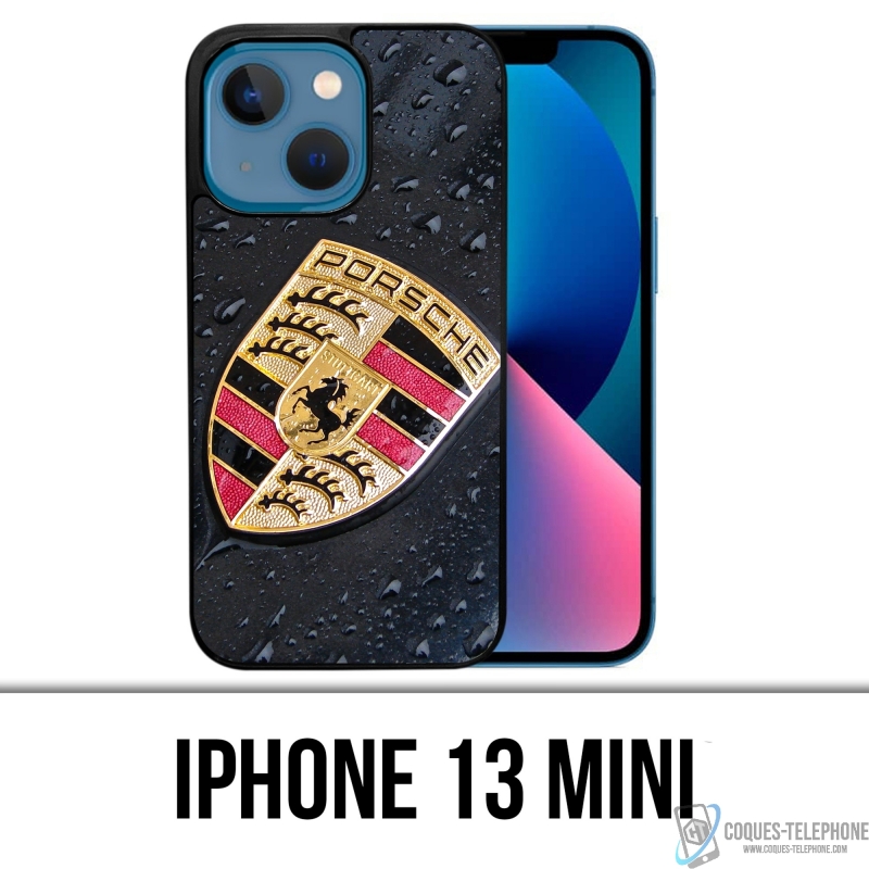 Coque iPhone 13 Mini - Porsche Rain
