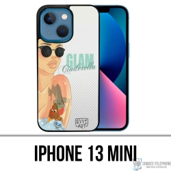 Custodia Mini iPhone 13 - Principessa Cenerentola Glam