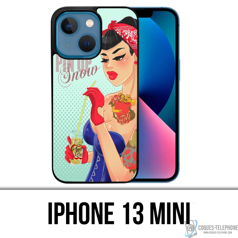 Funda para iPhone 13 Mini - Princesa de Disney Blancanieves Pinup