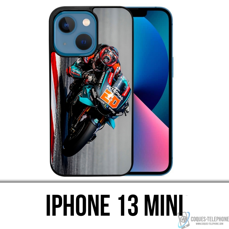 Coque iPhone 13 Mini - Quartararo Motogp Pilote