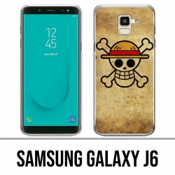 Custodia Samsung Galaxy J6 - One Piece Logo vintage