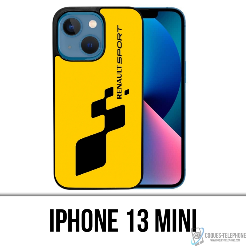 Coque iPhone 13 Mini - Renault Sport Jaune