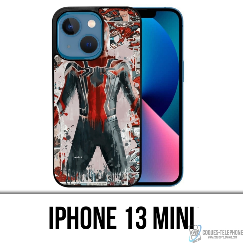 IPhone 13 Mini Case - Spiderman Comics Splash