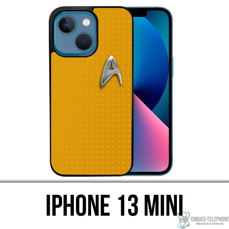 Coque iPhone 13 Mini - Star Trek Jaune