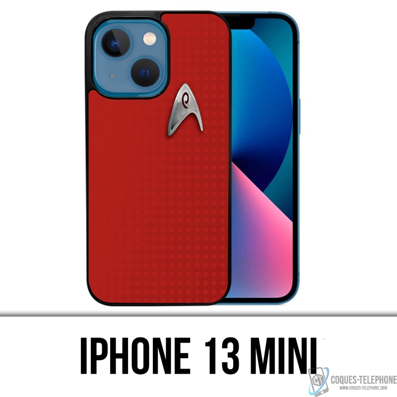 Coque iPhone 13 Mini - Star Trek Rouge