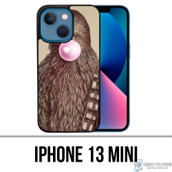 Coque iPhone 13 Mini - Star Wars Chewbacca Chewing Gum