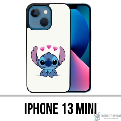 Coque iPhone 13 Mini - Stitch Amoureux