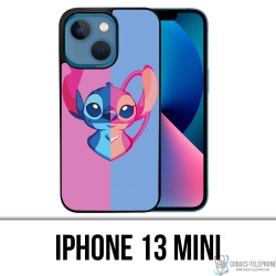 IPhone 13 Mini Case - Stitch Angel Heart Split
