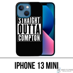 Coque iPhone 13 Mini - Straight Outta Compton