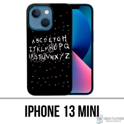 Coque iPhone 13 Mini - Stranger Things Alphabet