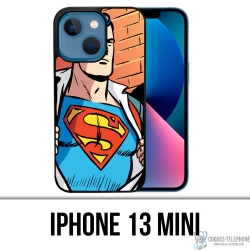 Coque iPhone 13 Mini - Superman Comics