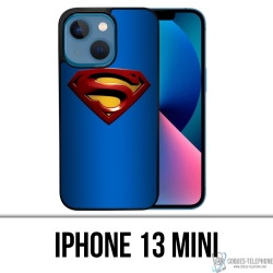 Funda Mini para iPhone 13 - Logo de Superman