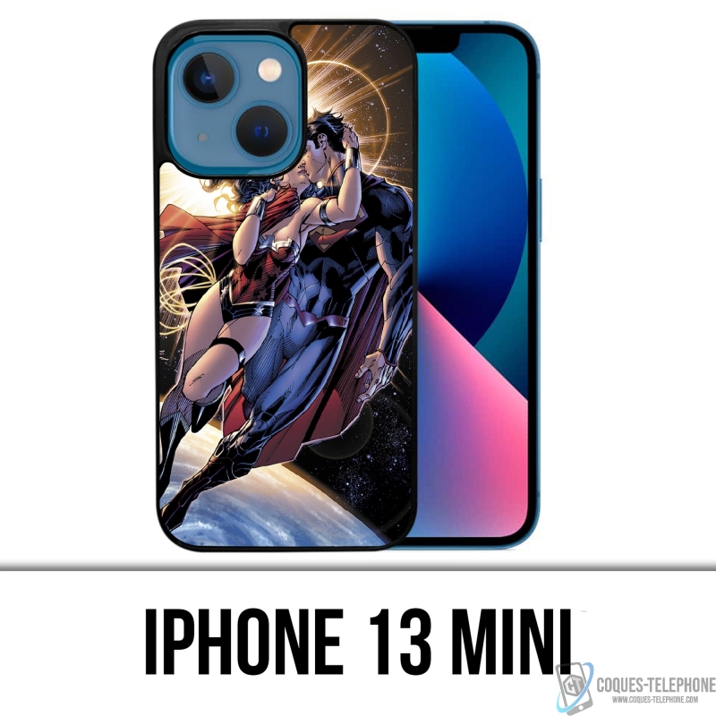 Custodia Mini iPhone 13 - Superman Wonderwoman