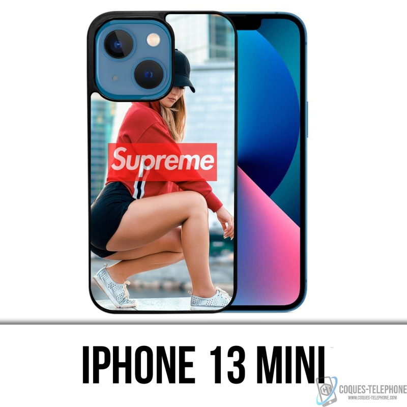 Custodia per iPhone 13 Mini - Ragazza dalla vestibilità suprema