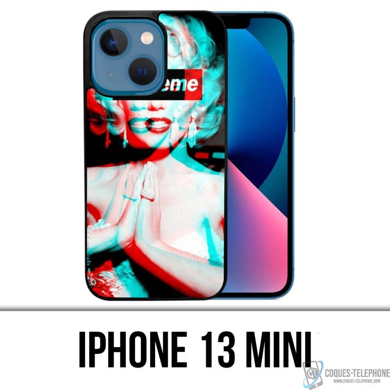 Coque iPhone 13 Mini - Supreme Marylin Monroe