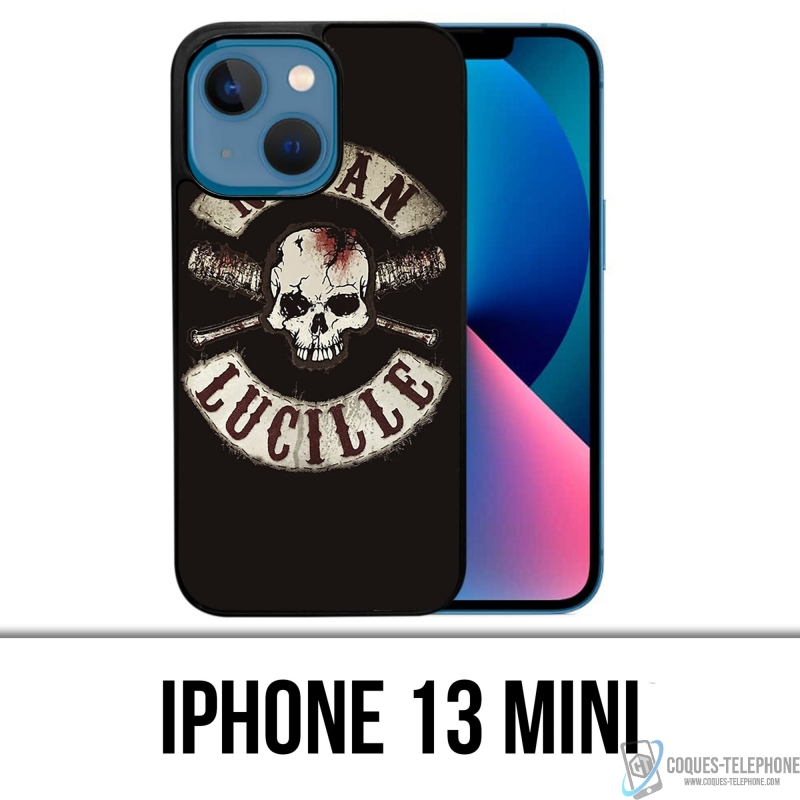 Custodia per iPhone 13 Mini - Walking Dead Logo Negan Lucille