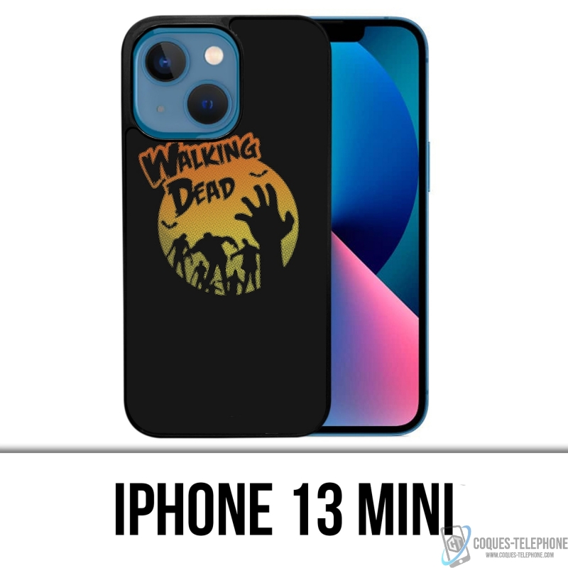 Coque iPhone 13 Mini - Walking Dead Logo Vintage