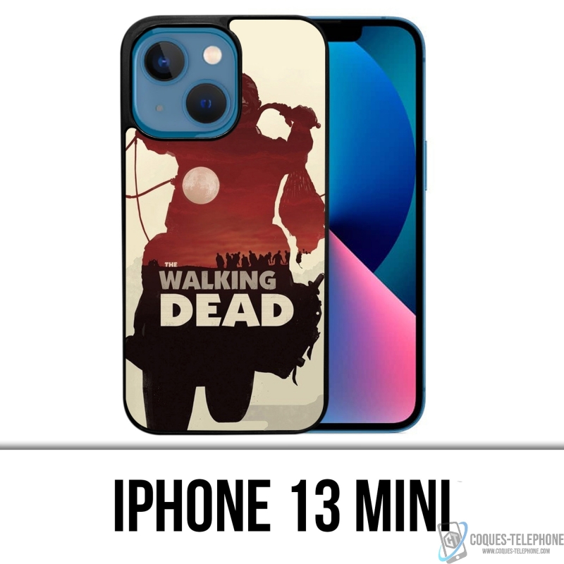 Coque iPhone 13 Mini - Walking Dead Moto Fanart