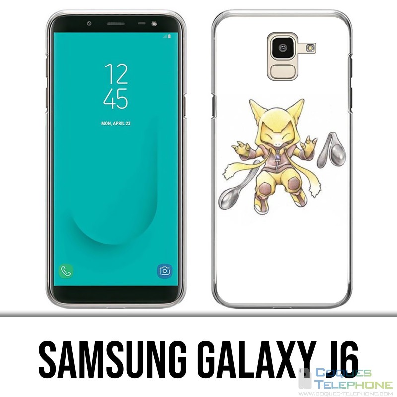 Samsung Galaxy J6 case - Abra baby Pokemon