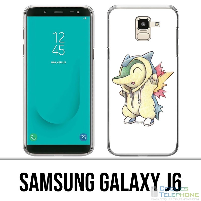 Custodia Samsung Galaxy J6 - Pokémon baby héricendre