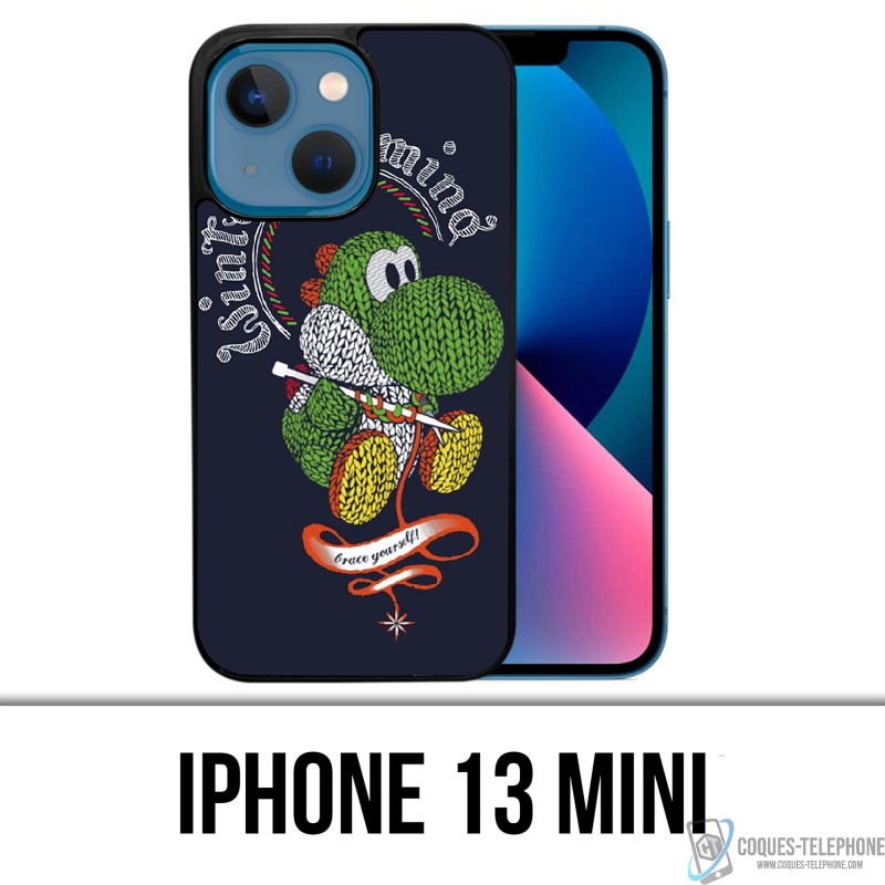 Coque iPhone 13 Mini - Yoshi Winter Is Coming