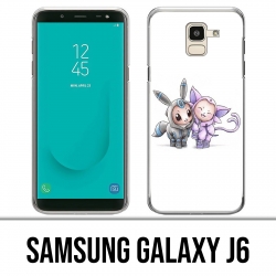 Coque Samsung Galaxy J6 - Pokémon bébé Mentali Noctali