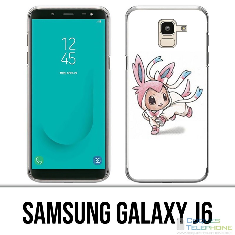 Samsung Galaxy J6 Case - Nymphali Baby Pokémon