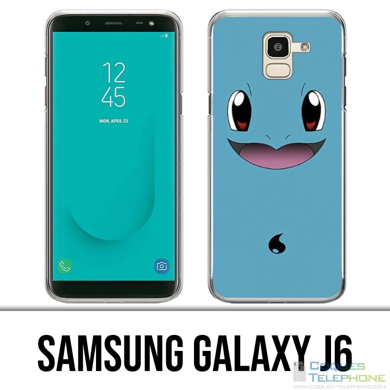 Samsung Galaxy J6 Case Carapuce Pokemon