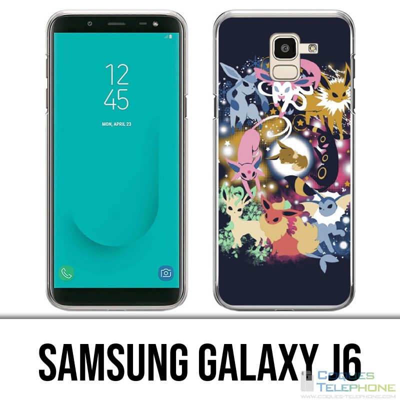 Funda Samsung Galaxy J6 - Pokémon Evolutions