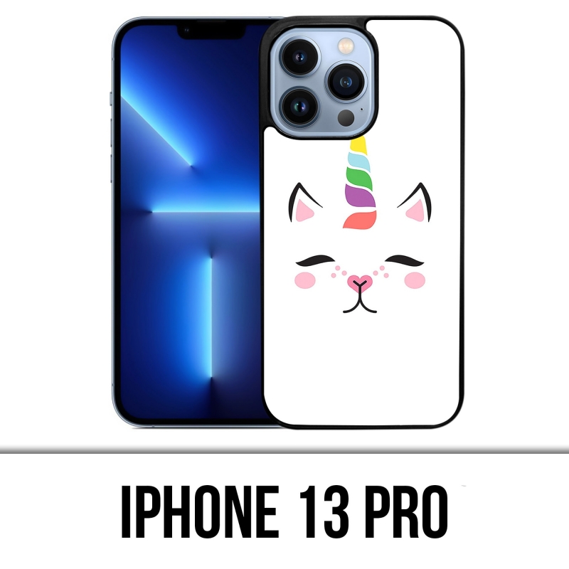 Coque iPhone 13 Pro - Gato Unicornio