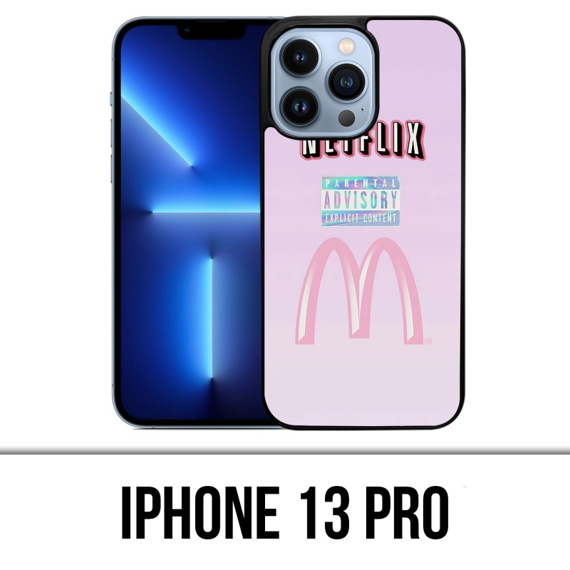 Custodia per iPhone 13 Pro - Netflix e Mcdo