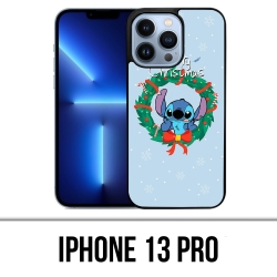 Coque iPhone 13 Pro - Stitch Merry Christmas