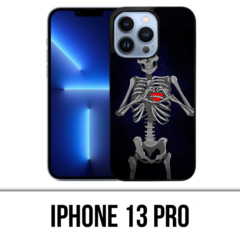 Custodia IPhone 13 Pro - Cuore Scheletro