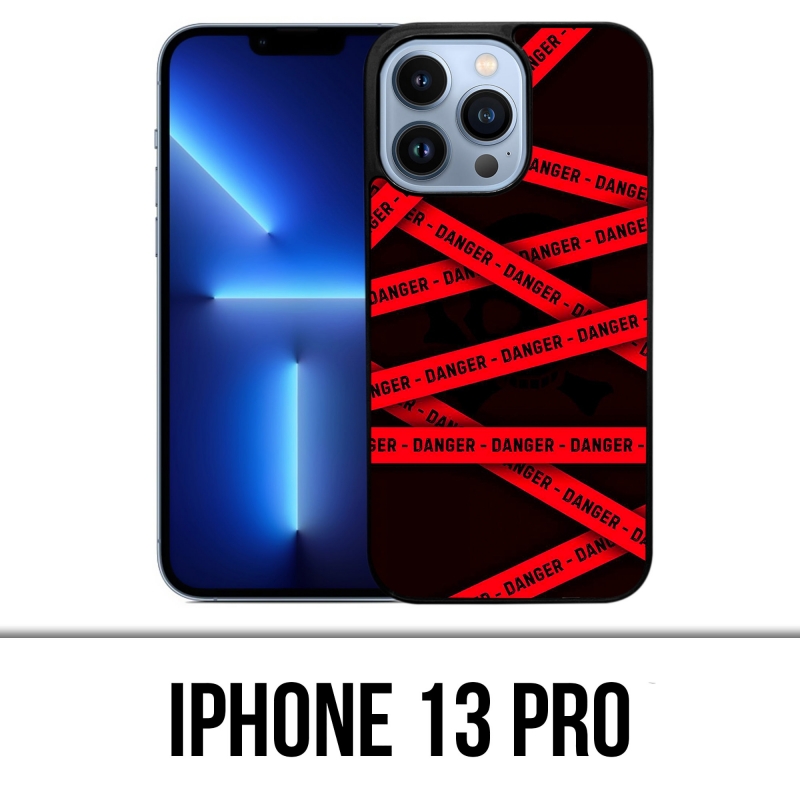 Coque iPhone 13 Pro - Danger Warning