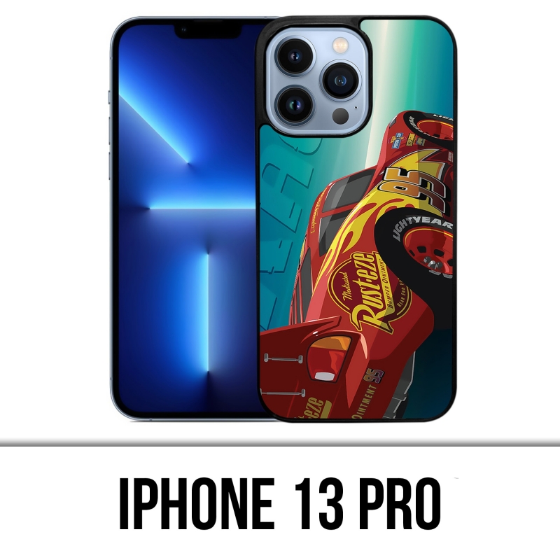 Custodia per iPhone 13 Pro - Disney Cars Speed