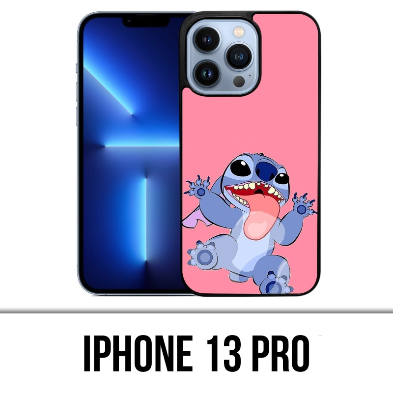 Coque iPhone 13 Pro - Stitch Langue