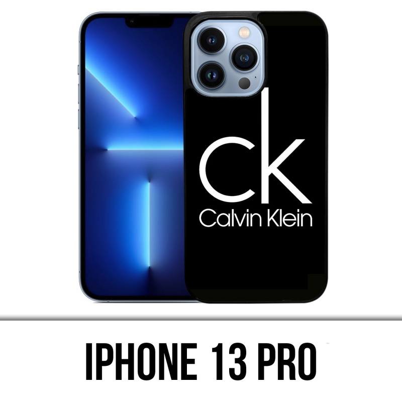 Coque iPhone 13 Pro - Calvin Klein Logo Noir