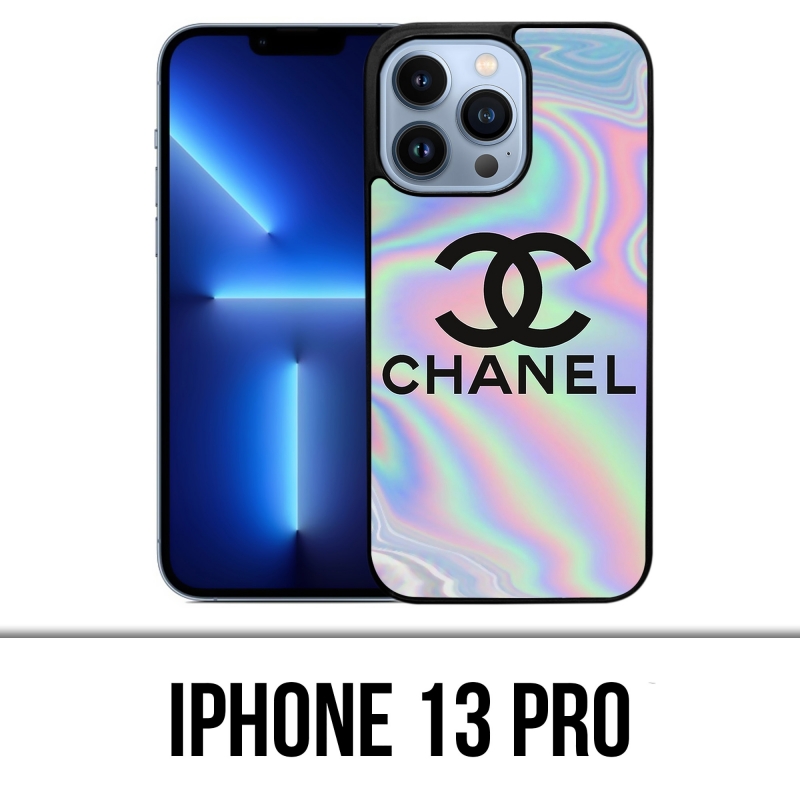 Funda para iPhone 13 Pro - Chanel Holográfica