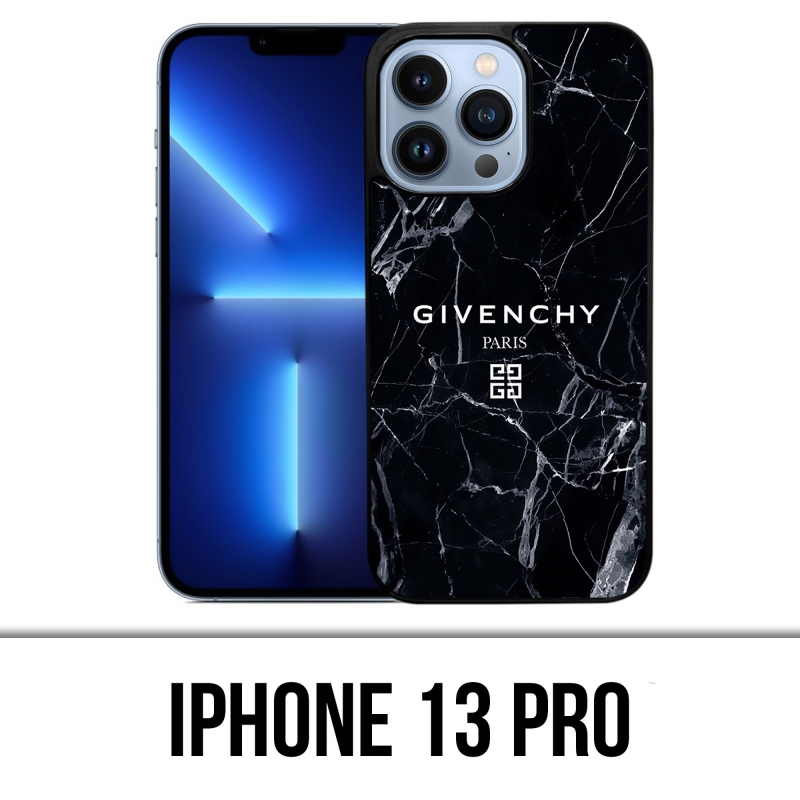 Custodia per iPhone 13 Pro - Marmo nero Givenchy