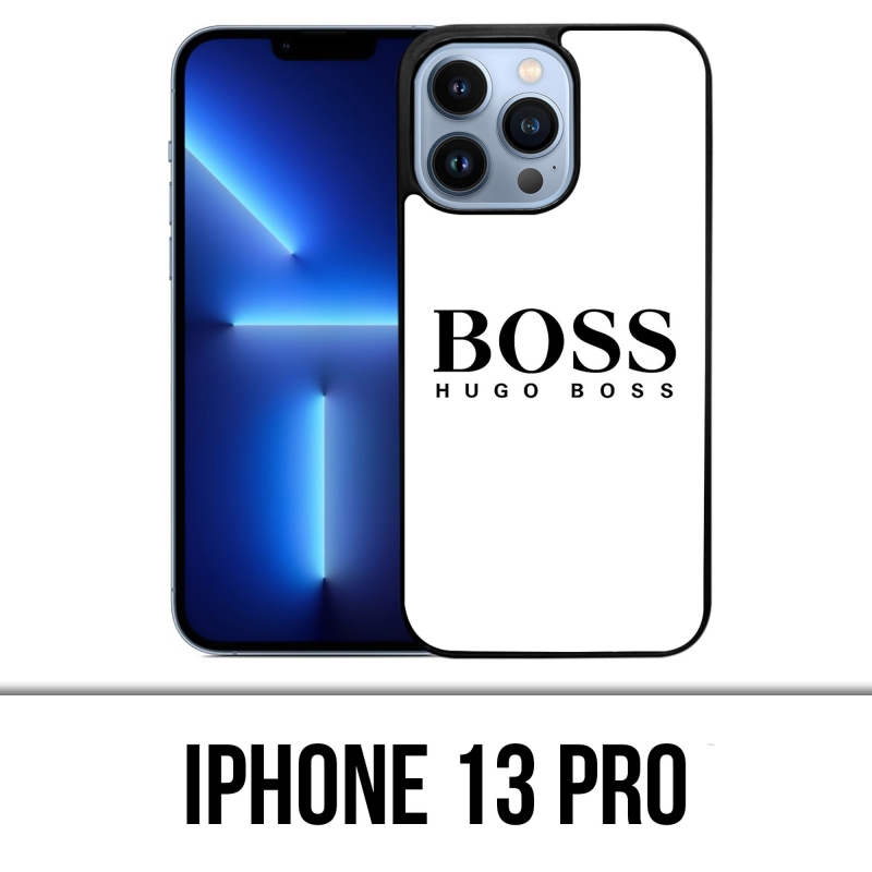 Funda para iPhone 13 Pro - Hugo Boss Blanco