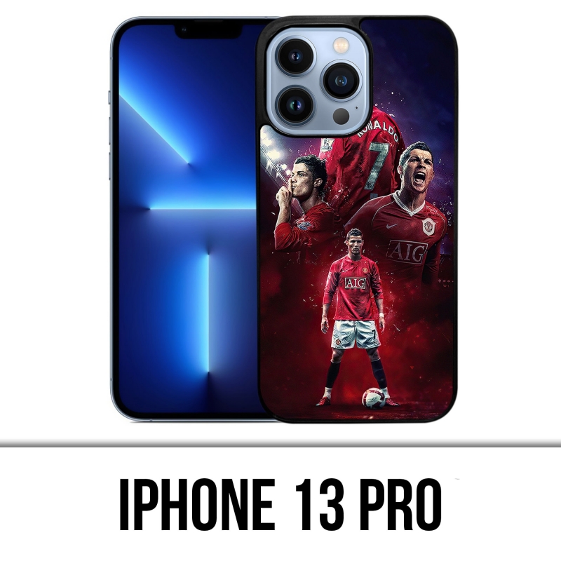 Coque iPhone 13 Pro - Ronaldo Manchester United