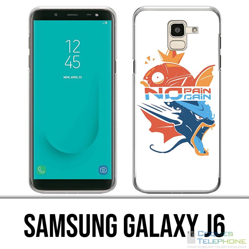 Carcasa Samsung Galaxy J6 - Pokémon No Pain No Gain