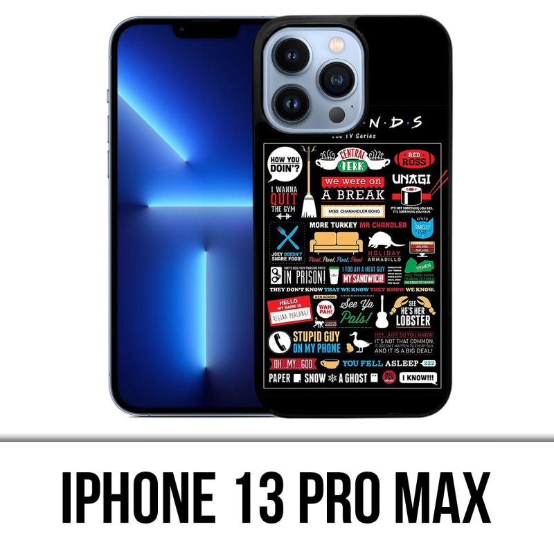 Coque iPhone 13 Pro Max - Friends Logo